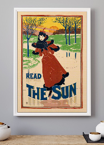 Plakat Czytaj Słońce