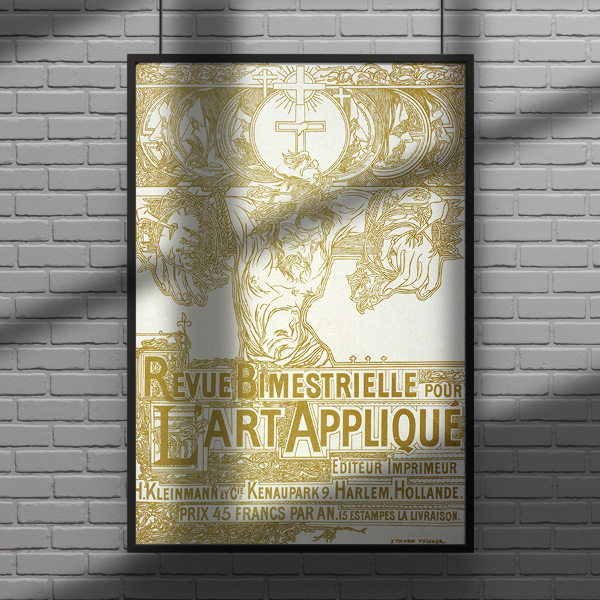 Plakat Revue Bimestrielle wlać LART aplikacja