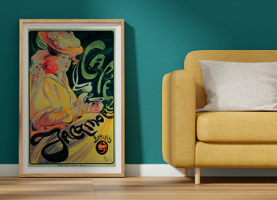 Plakat Cafe Jacqmotte Bruxelles