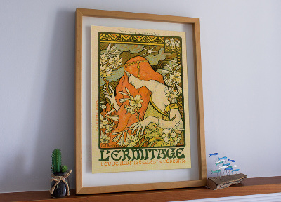 Plakat LErmitage Revue illustree