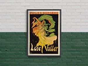 Plakat Folies Bergere, Loie Fuller