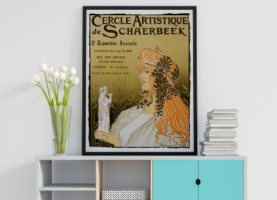 Plakat Cercle de Schaerbeek Exposition Artistique