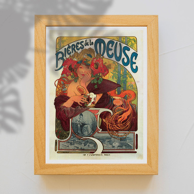 Plakat Bieres de la Meuse