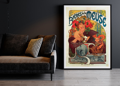 Plakat Bieres de la Meuse