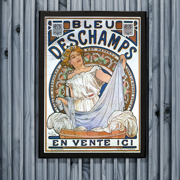 Plakat Bleu Deschamps