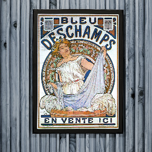 Plakat Bleu Deschamps