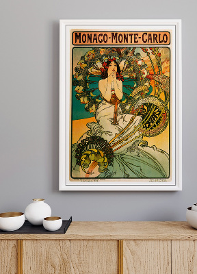 Plakat Vintage Monaco Monte Carlo