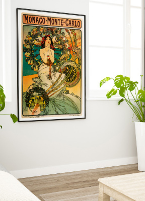 Plakat Vintage Monaco Monte Carlo