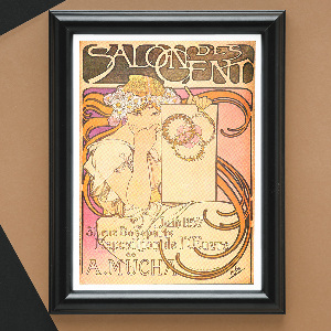 Plakat Vintage Salon des Cent