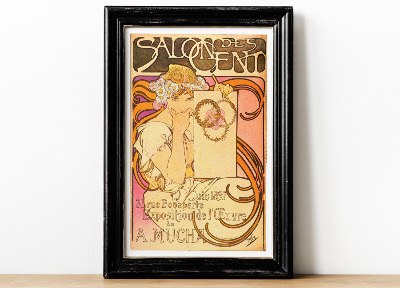 Plakat Vintage Salon des Cent