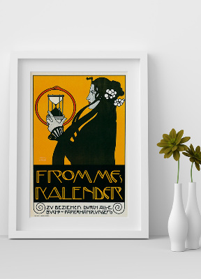 Plakat Vintage Frommes Kalendarz