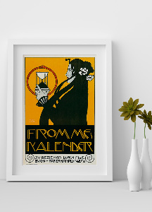 Plakat Vintage Frommes Kalendarz