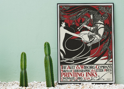 Plakat Vintage reklama ault i Wiborg firmy