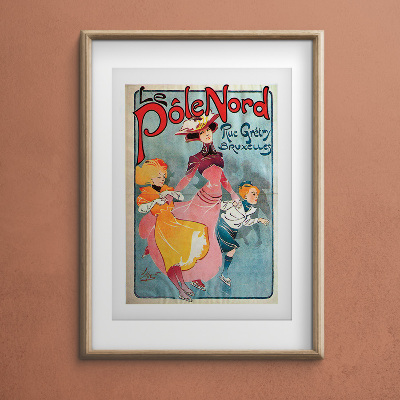 Plakat Vintage Le Pole Nord