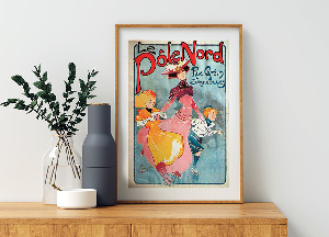 Plakat Vintage Le Pole Nord