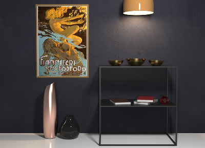 Plakat Vintage Mecze bezpieczeństwa