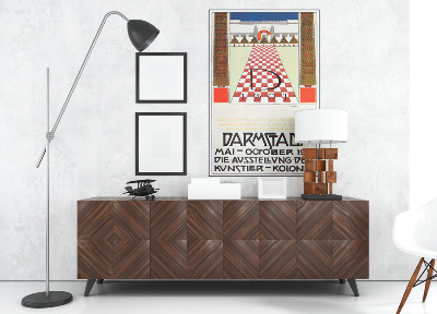 Plakat Vintage Ein Dokument deutscher Kunst Darmstadt wystawa II