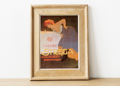 Plakat Vintage Liquore Strega