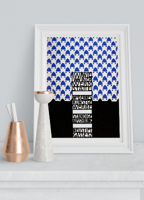 Plakat Vintage Wiener Werkstätte Wystawa
