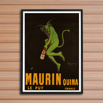 Plakat Vintage Maurin Quina reklama
