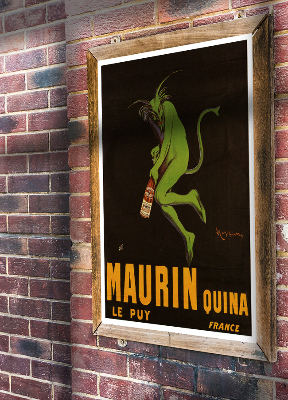 Plakat Vintage Maurin Quina reklama