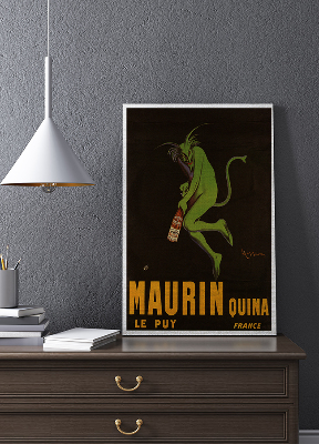 Plakat Vintage Maurin Quina reklama