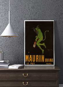 Plakat Vintage Maurin Quina reklama