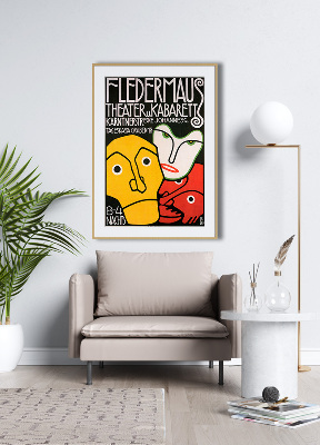 Plakat Teatr nietoperza Kabarett und