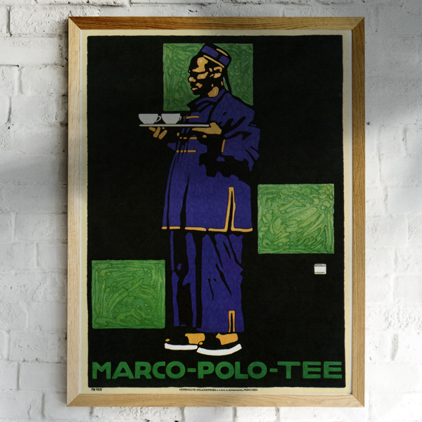 Plakat Marco Polo Tee, reklama