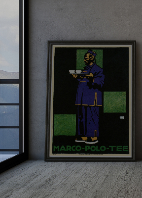 Plakat Marco Polo Tee, reklama