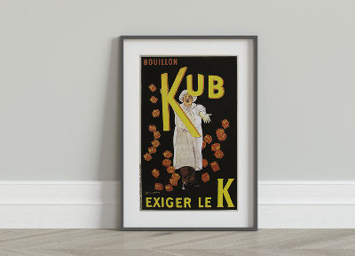 Plakat Bouillon Kub Exiger le K reklama dla Julius Maggi et Cie