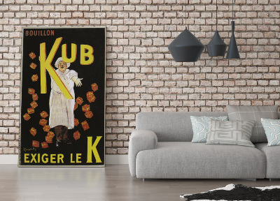 Plakat Bouillon Kub Exiger le K reklama dla Julius Maggi et Cie