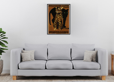 Plakat Ogrodu Zoologicznego Munchen Pantera