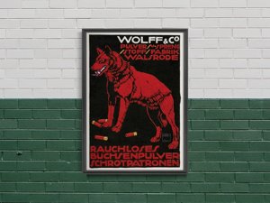 Plakat Wolff i Co, reklama