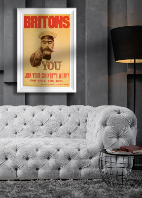 Plakat Brytyjczycy, przyłączyć się do armii zielenią