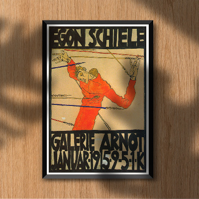 Plakat Na wystawie w Galerii Arnot