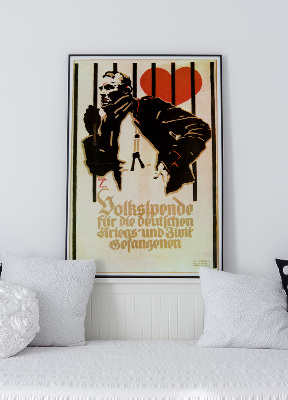 Plakat Peoples charytatywna dla jeńców wojennych i internowanych Cywilnego