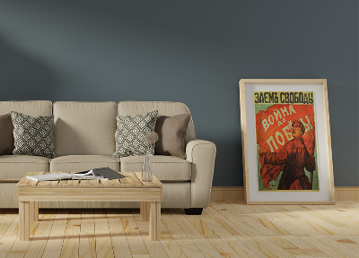 Plakat Canvas Wolność Kredyt War Do zwycięstwa