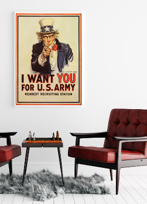 Plakat Canvas I Want You dla US Army