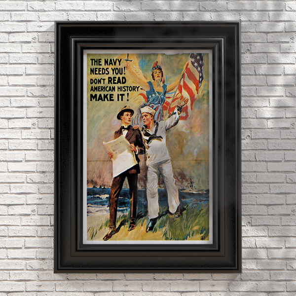 Plakat Canvas Navy Needs You