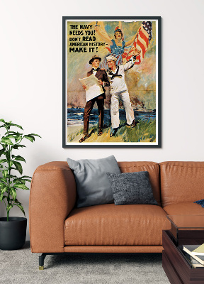 Plakat Canvas Navy Needs You