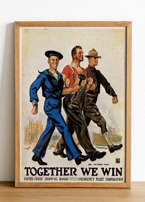 Plakat Canvas Wspólnie Win