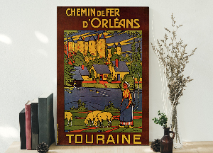Plakat Canvas Chemin de Fer dOrleans