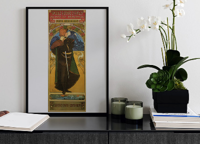 Plakat Canvas Hamlet, Sarah Bernhardt