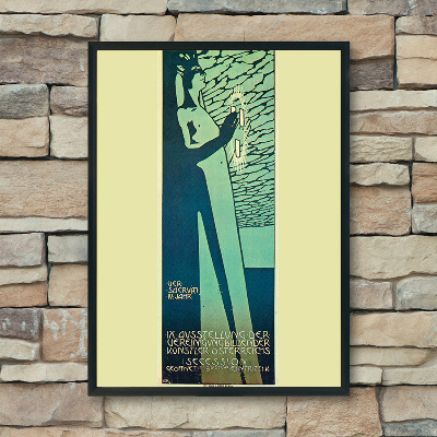 Plakat Canvas IX Wystawa Malarze Wiedeńskiej Secesji