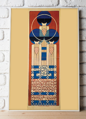 Plakat Canvas Wystawa Wiedeń Secesja Trzynasta
