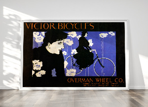 Plakat Victor Rowery, Overman Wheel Co