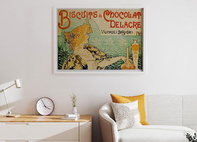 Plakat Herbatniki i Chocolat Delacre