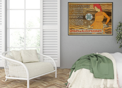 Plakat Cykle Georges Richard i Samochody