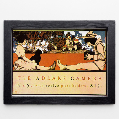 Plakat Vintage Adlake Camera